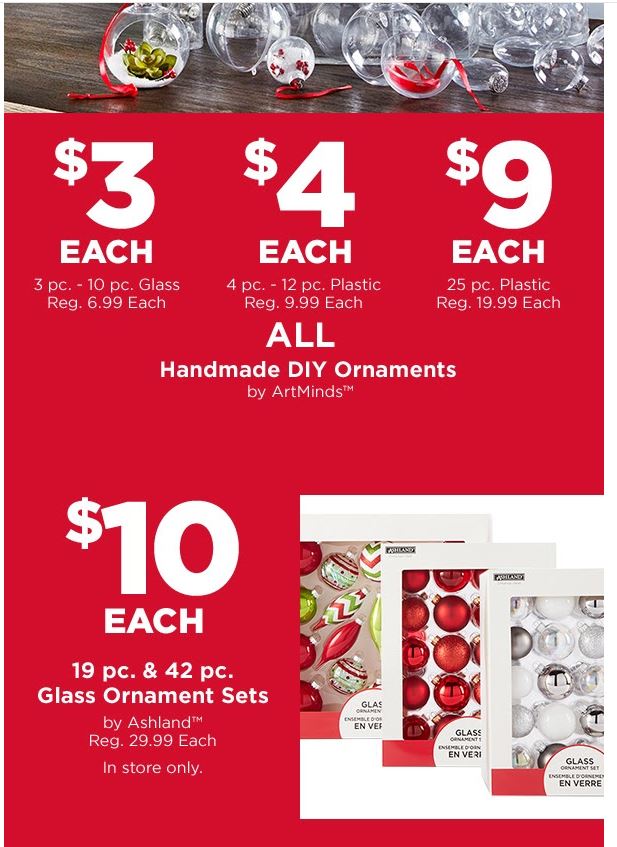 Go Couponing Now Michaels Sale this Week