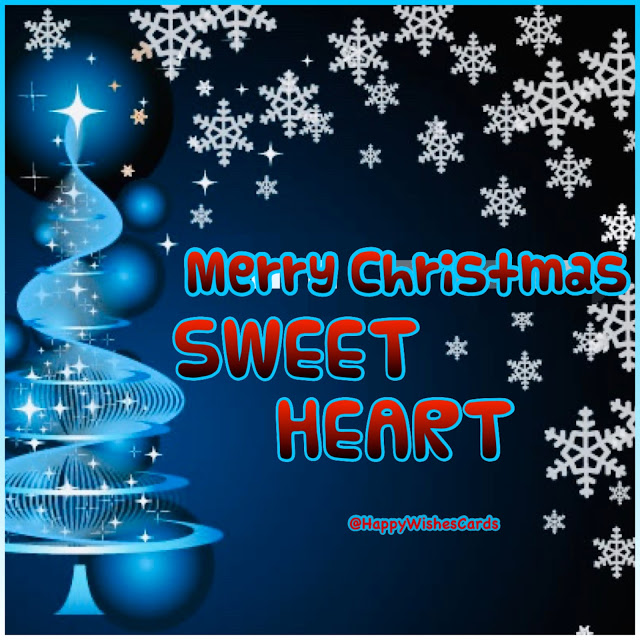 MERRY CHRISTMAS SWEET HEART