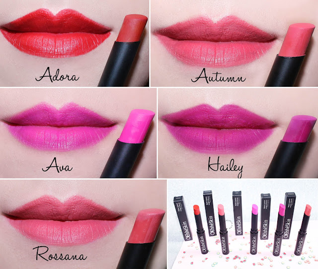 ELSHESKIN Matte Lipstick All Shade Review & Swatches