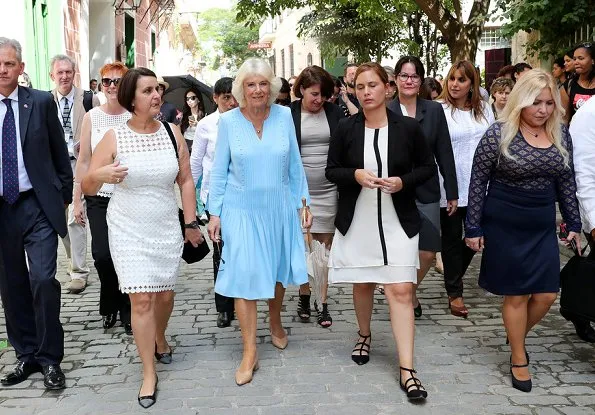 Prince Charles and his wife Camilla, the Duchess of Cornwall, toured Old Havana