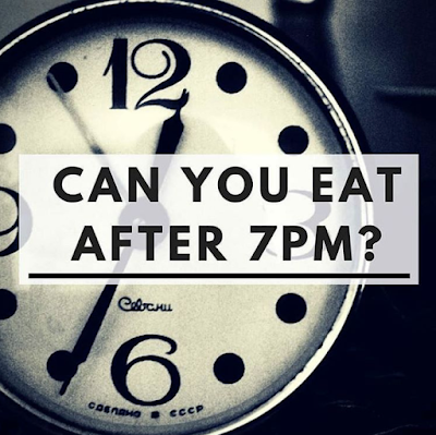 myth of eating after 7 pm can make you fat
