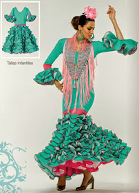 Trajes de flamenca El Corte Inglés, catálogo Moda Natural