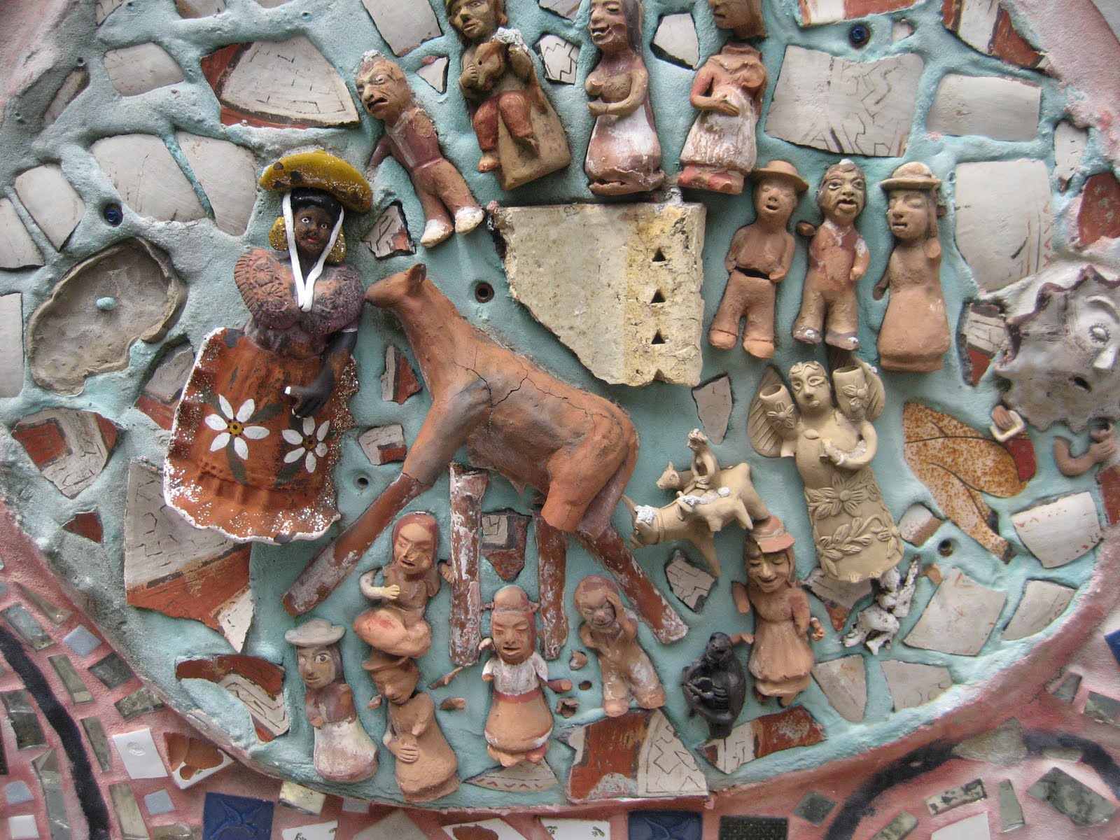 Along Crum Creek Philadelphia Magic Gardens Visionary Art vs. Folk Art