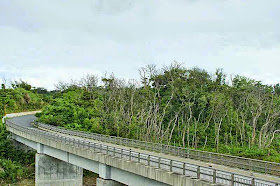 western side of dam, roadway