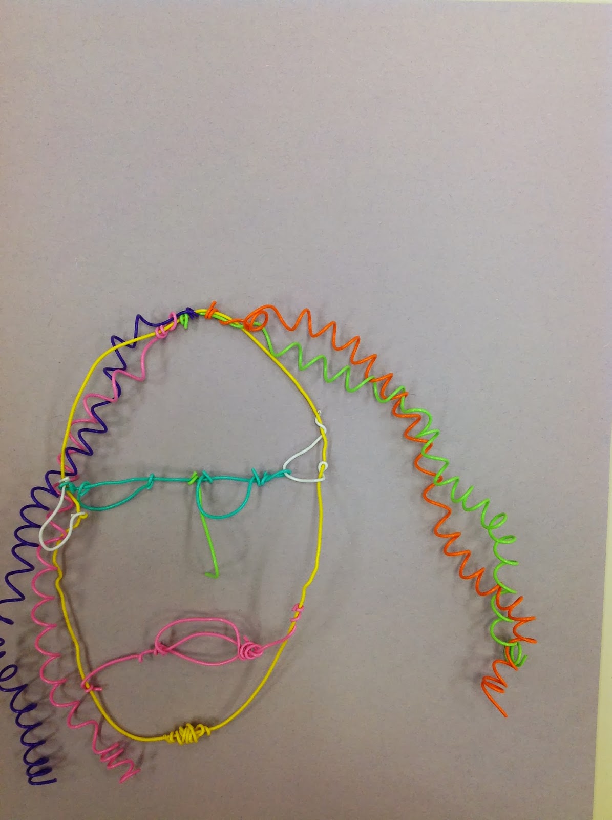 Fifth Grade Wire Portrait