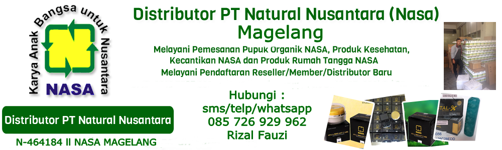 Distibutor Nasa Jual Produk Natural Nusantara
