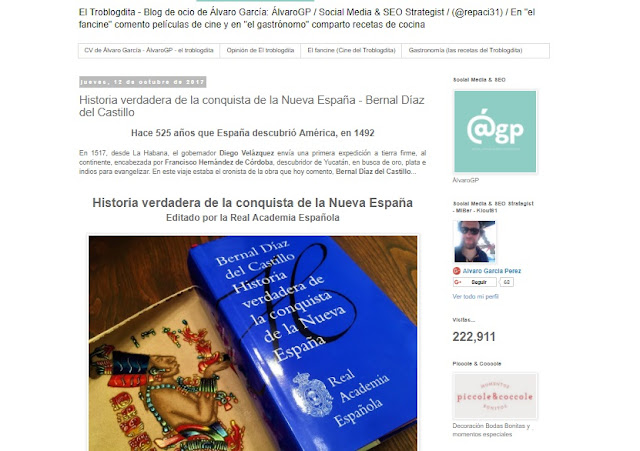 TOP25 en el troblogdita 2017 - Menciones en artículo: Scouts - Kimball 110 - Cómics - Juegos de rol - El Pescador - El Señor de los Anillos - Respect UEFA - Real Madrid Campeón de Europa - Blas de Lezo - Los últimos de Filipinas - Concurso Blogueros cocineros Canal Cocina - Canal Historia - Cocido madrileño - SPAM Monty Python - Club Náutico Altea - Wanda Metropolitano - Social Media - SEO Strategist - ÁlvaroGP - MIBers - ISDI TOP25 en el troblogdita 2017 - Menciones en artículo: Scouts - Kimball 110 - Cómics - Juegos de rol - El Pescador - El Señor de los Anillos - Respect UEFA - Real Madrid Campeón de Europa - Blas de Lezo - Los últimos de Filipinas - Concurso Blogueros cocineros Canal Cocina - Canal Historia - Cocido madrileño - SPAM Monty Python - Club Náutico Altea - Wanda Metropolitano - Social Media - SEO Strategist - ÁlvaroGP - MIBers - ISDI