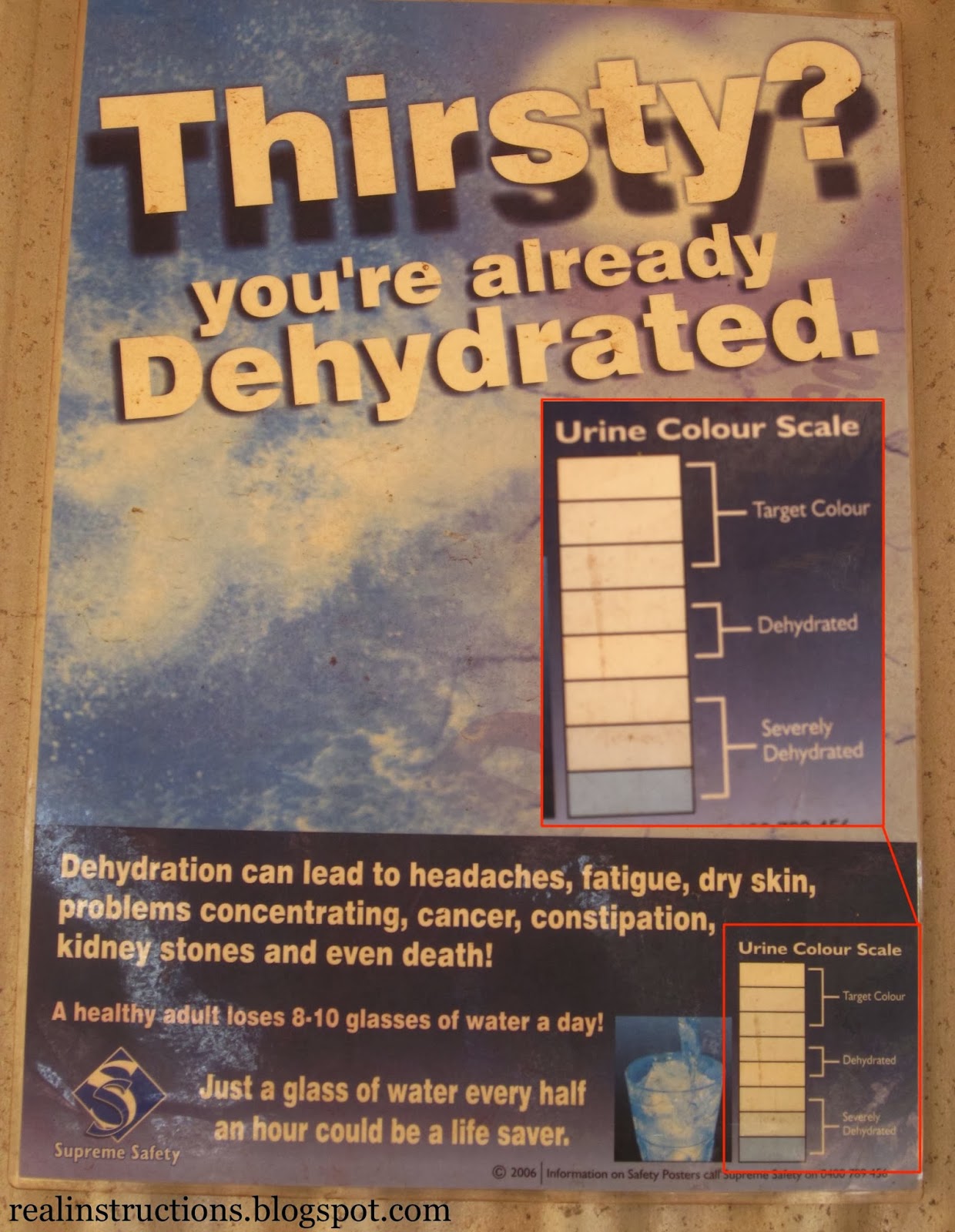 Real Instructions Thirsty?