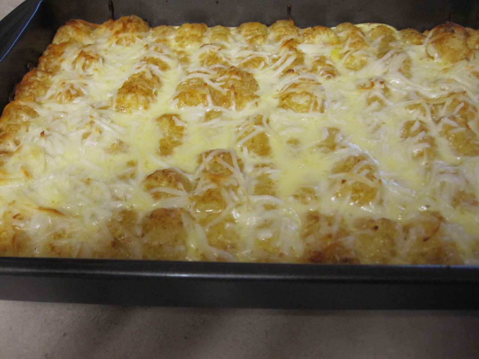 Breakfast Casserole with Tater Tots