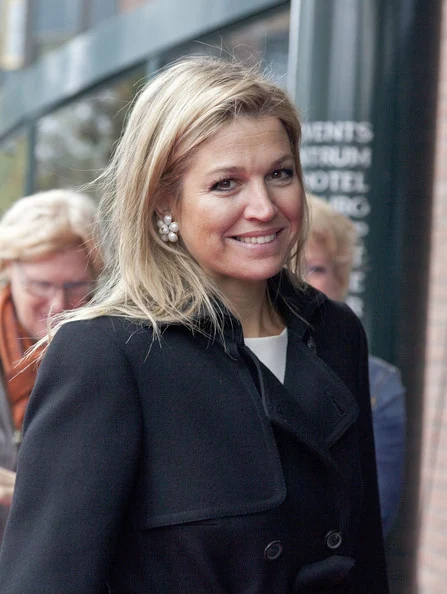 Dutch Crown Princess Maxima attended the AfricaWorks 21st Century Trends Conference in Zeist. The conference is organized by the African Studies centre