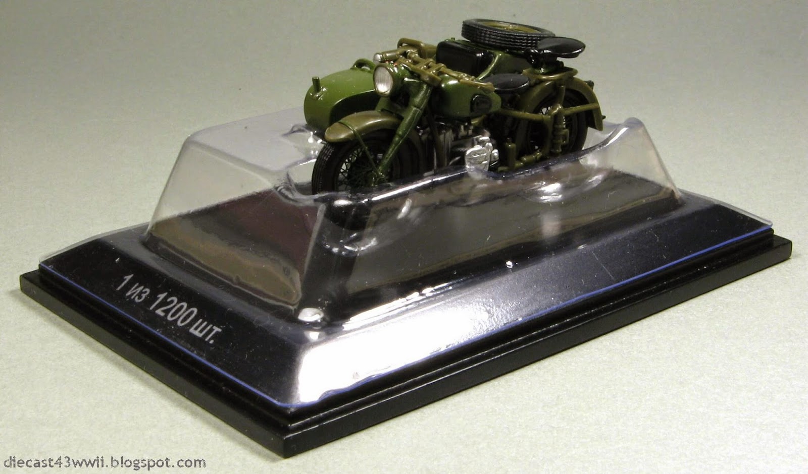 Military scale models: M-72. DiP Models