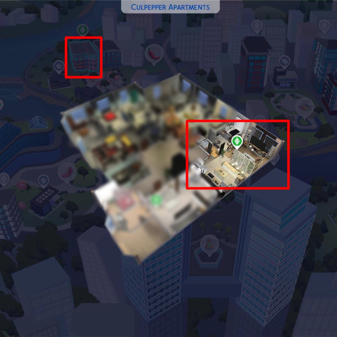 Sims 4 CC's The Best San Myshuno Apartment by zlent24