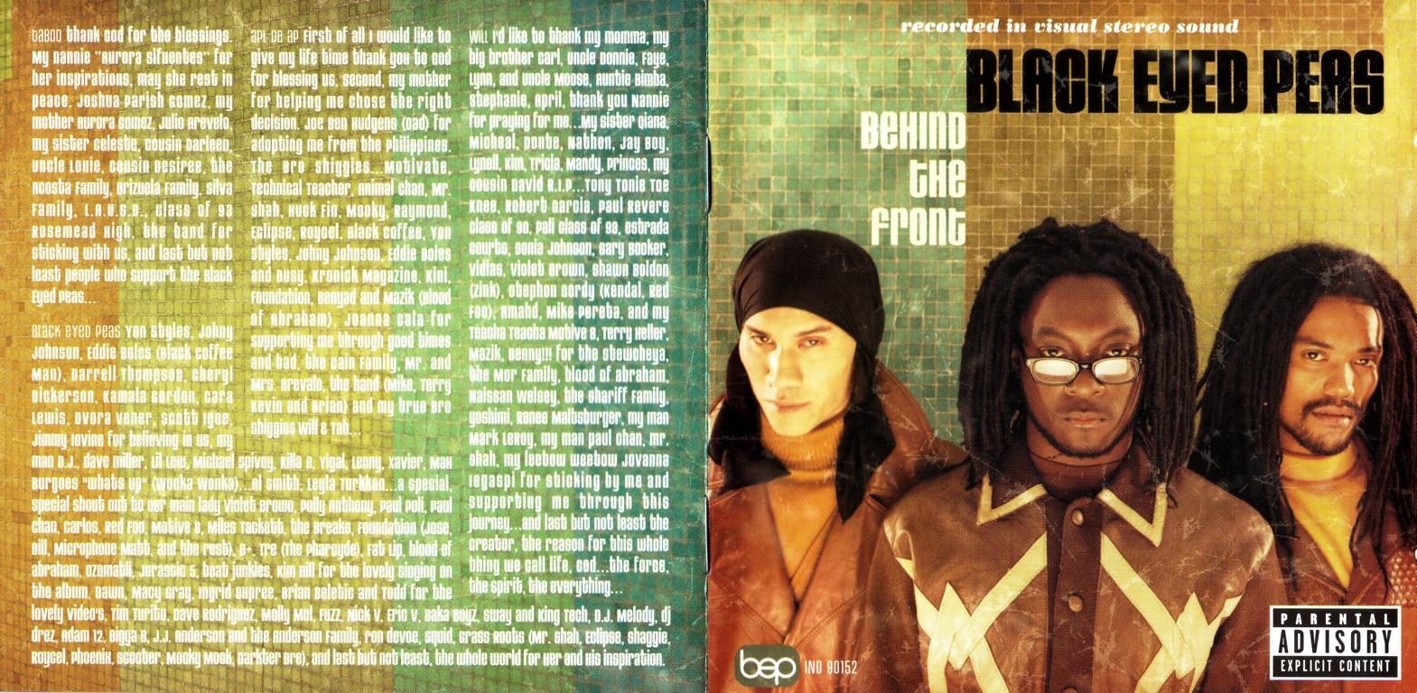 Behind The Front Black Eyed Peas BookletLandia.it
