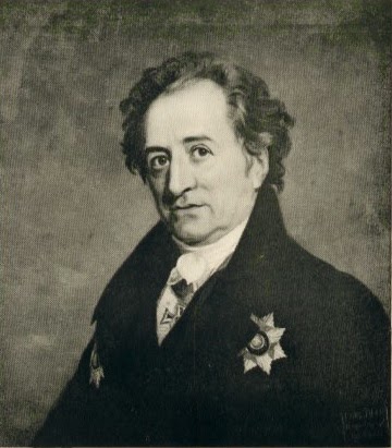 Johann Wolfgang von Goethe em 1819  - foto Louis Held-Weimar