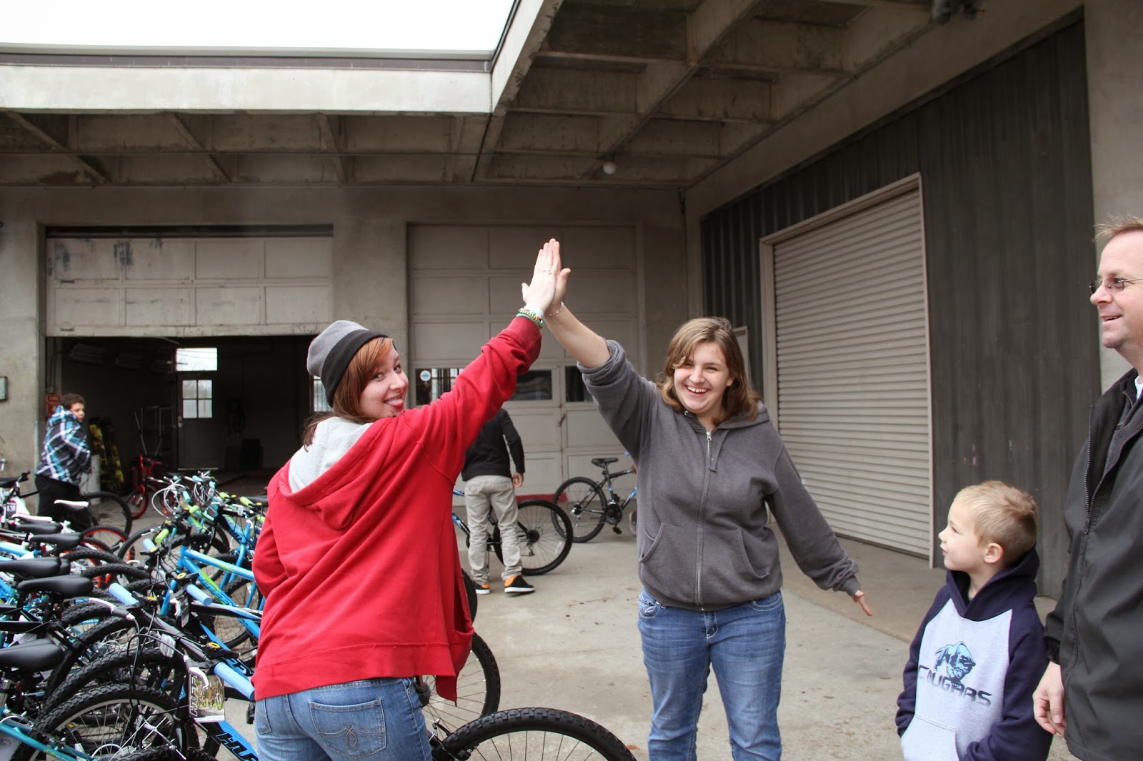 Methodist Children's Home Inside Out Blog Bike donation from FUMC Grapevine