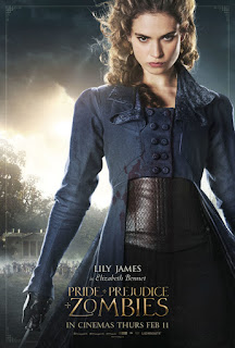 Pride and Prejudice and Zombies Lily James Poster