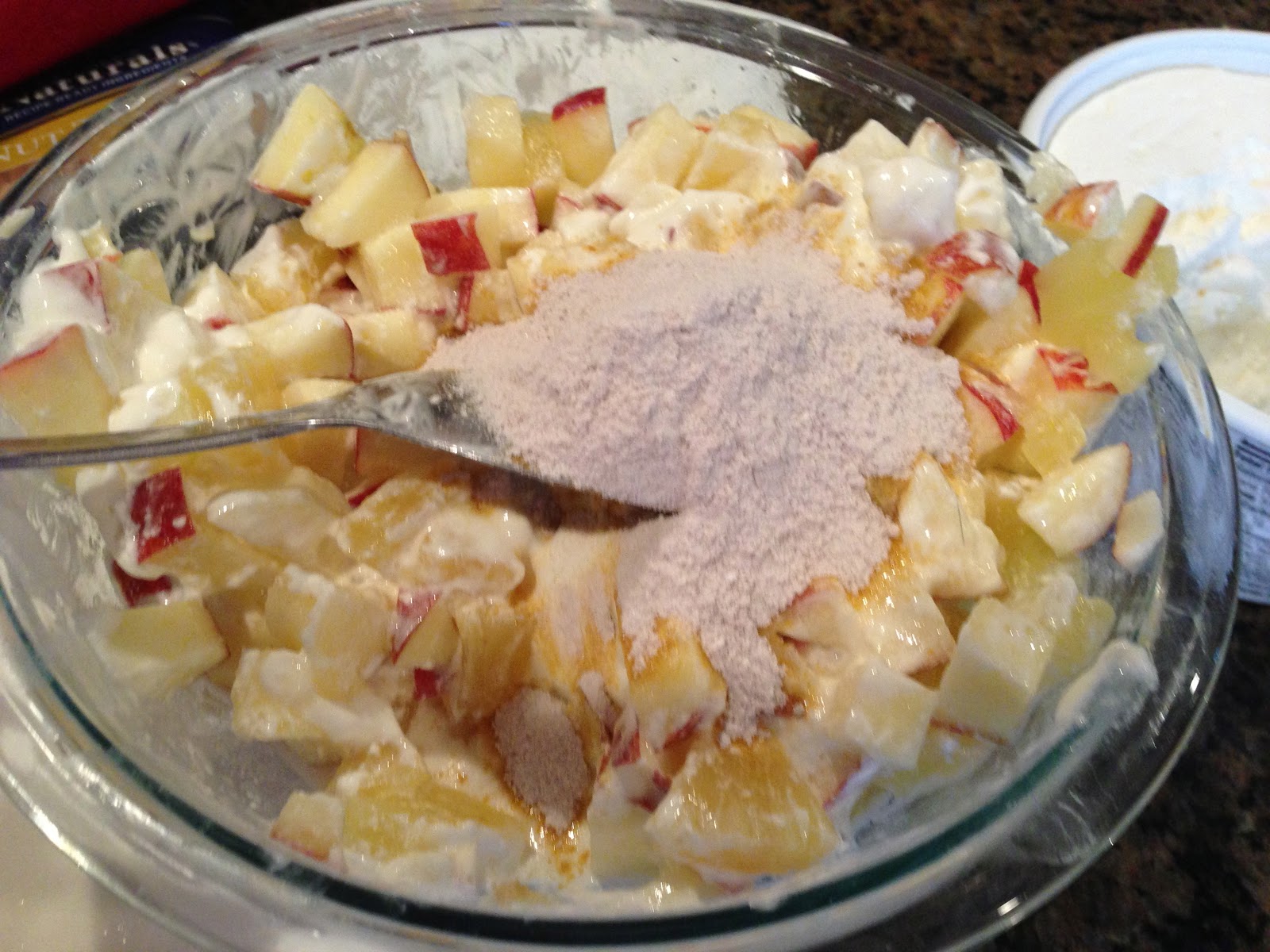 Life According to Weight Watchers Caramel Apple Salad Review!