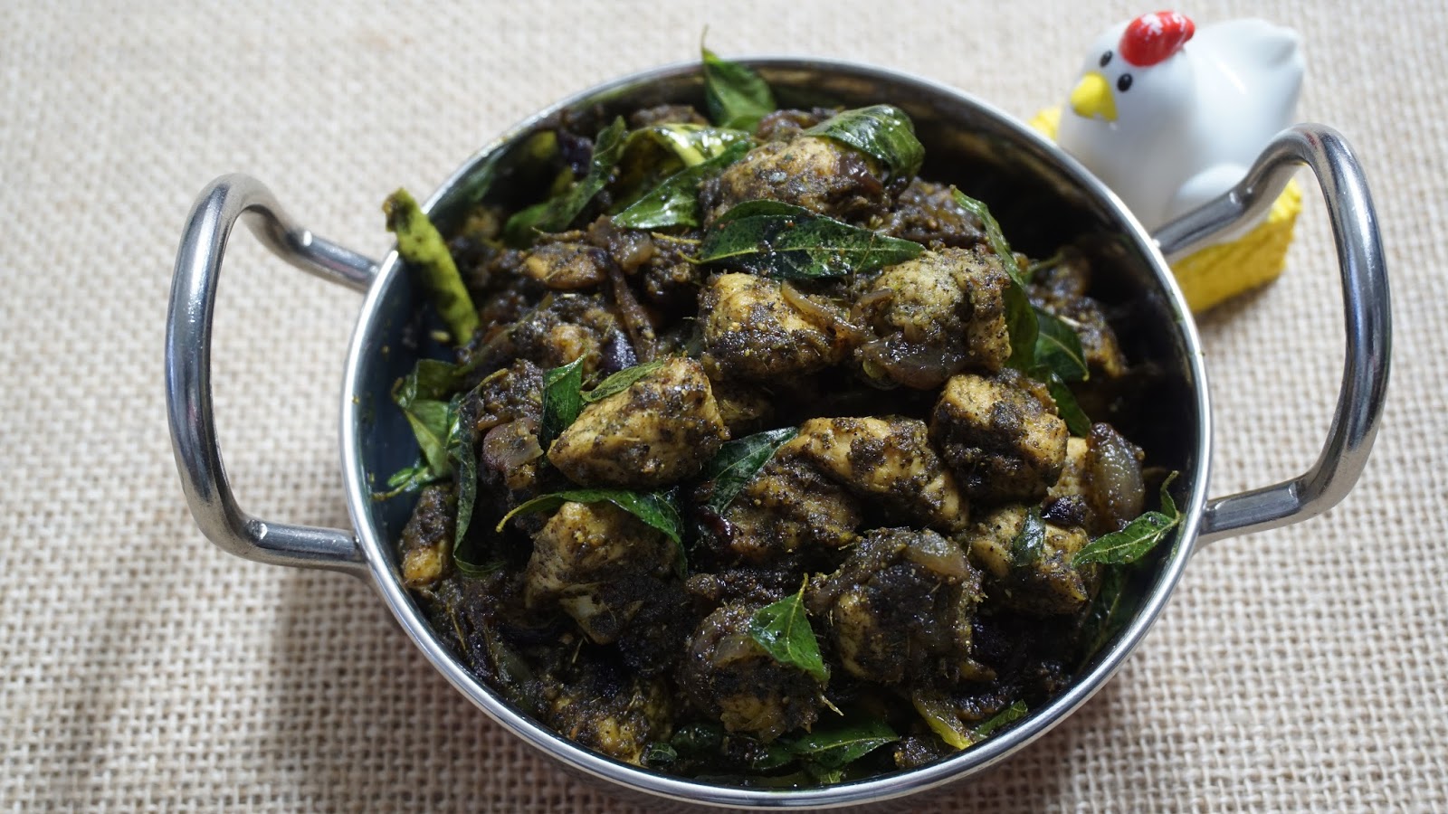 Curry Leaf Pepper Chicken Steffi's Recipes