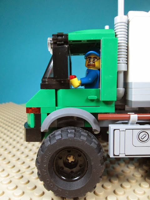 MOD set LEGO City 60083 Snowplow Truck 