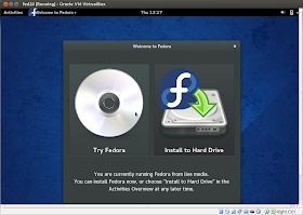 DriveMeca instalando Linux Fedora 20