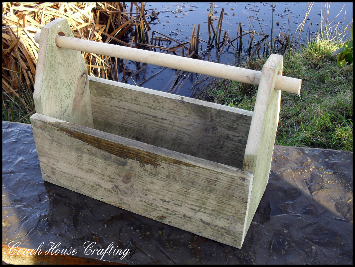 Coach House Crafting on a budget Handmade Trugs