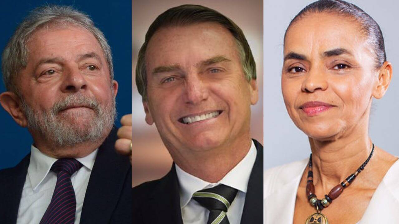Resultado de imagem para Bolsonaro e Marina, Lula juntos