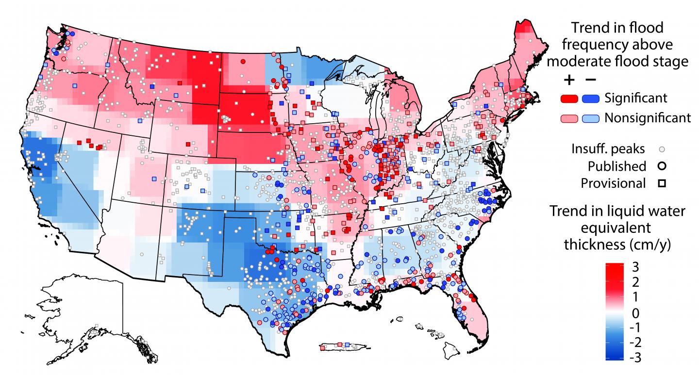 US flood risk is basically a wash thanks to changing weather patterns US flood risk is basically a wash thanks to changing weather patterns