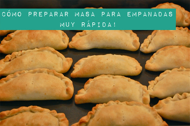 image of Masa casera para empanadas (muy fácil, rápida y rica ...