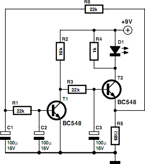 Smooth Flasher Circuit Diagram | Xtreme Circuits