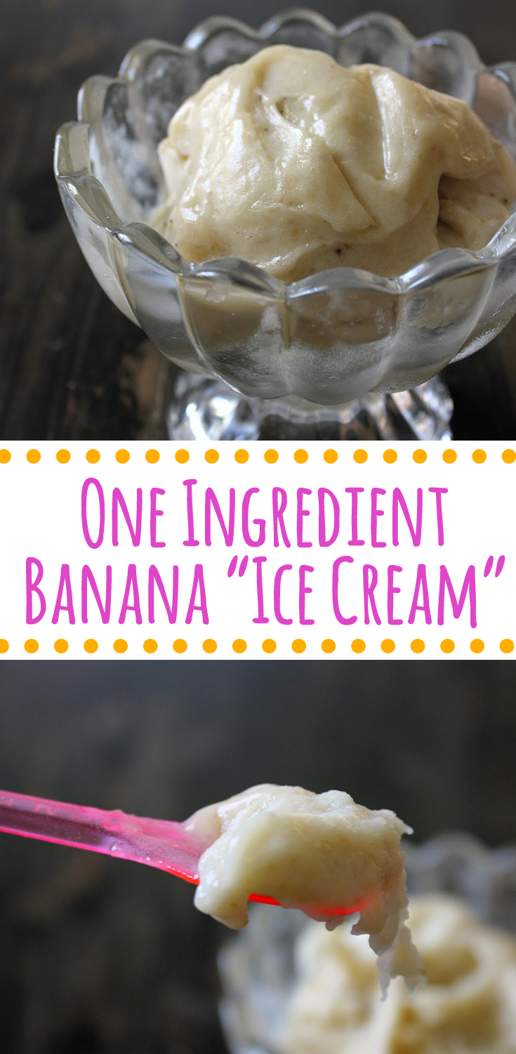 Banana Ice Cream Fresh from the...