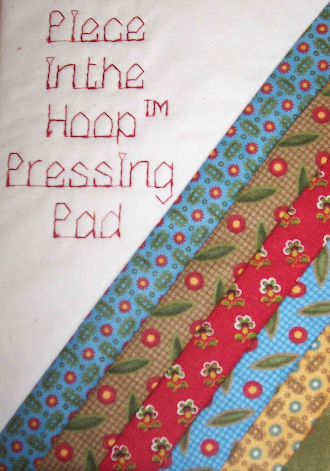 The Pinecone Press Machine Embroidery Retreat Piece in the Hoop Projects