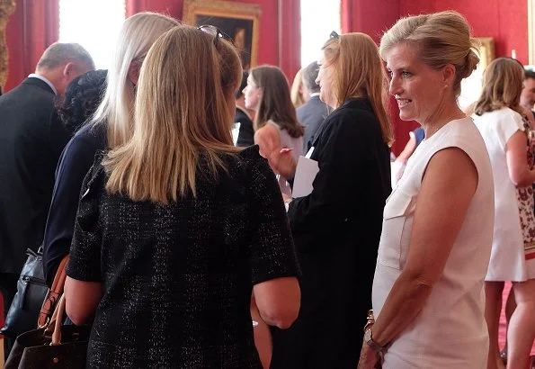 The Countess of Wessex hosted the Vodafone Foundation's DigitisingPurpose forum at St James's Palace