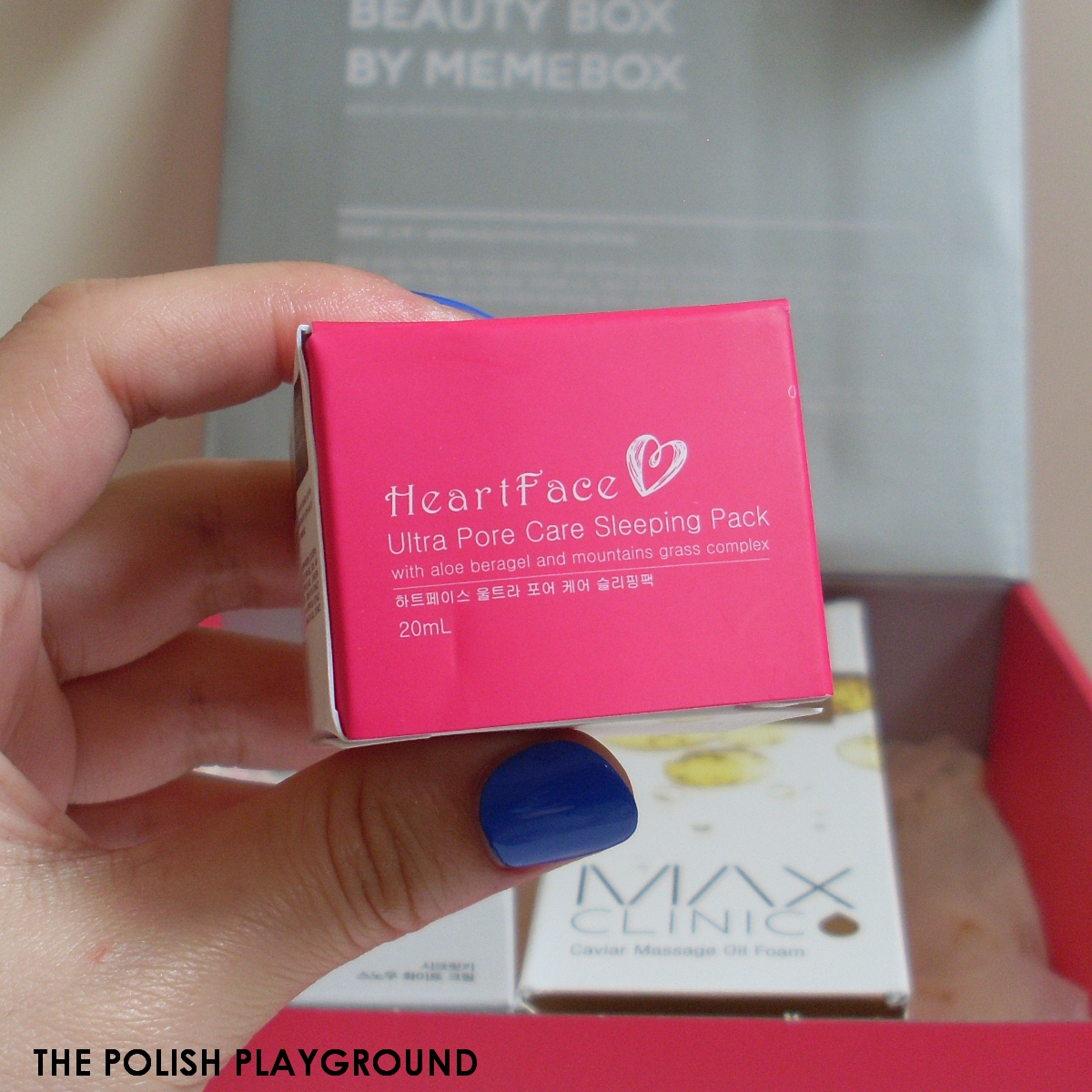 Memebox #8 Unboxing - Heart Face Ultra Pore Care Sleeping Pack