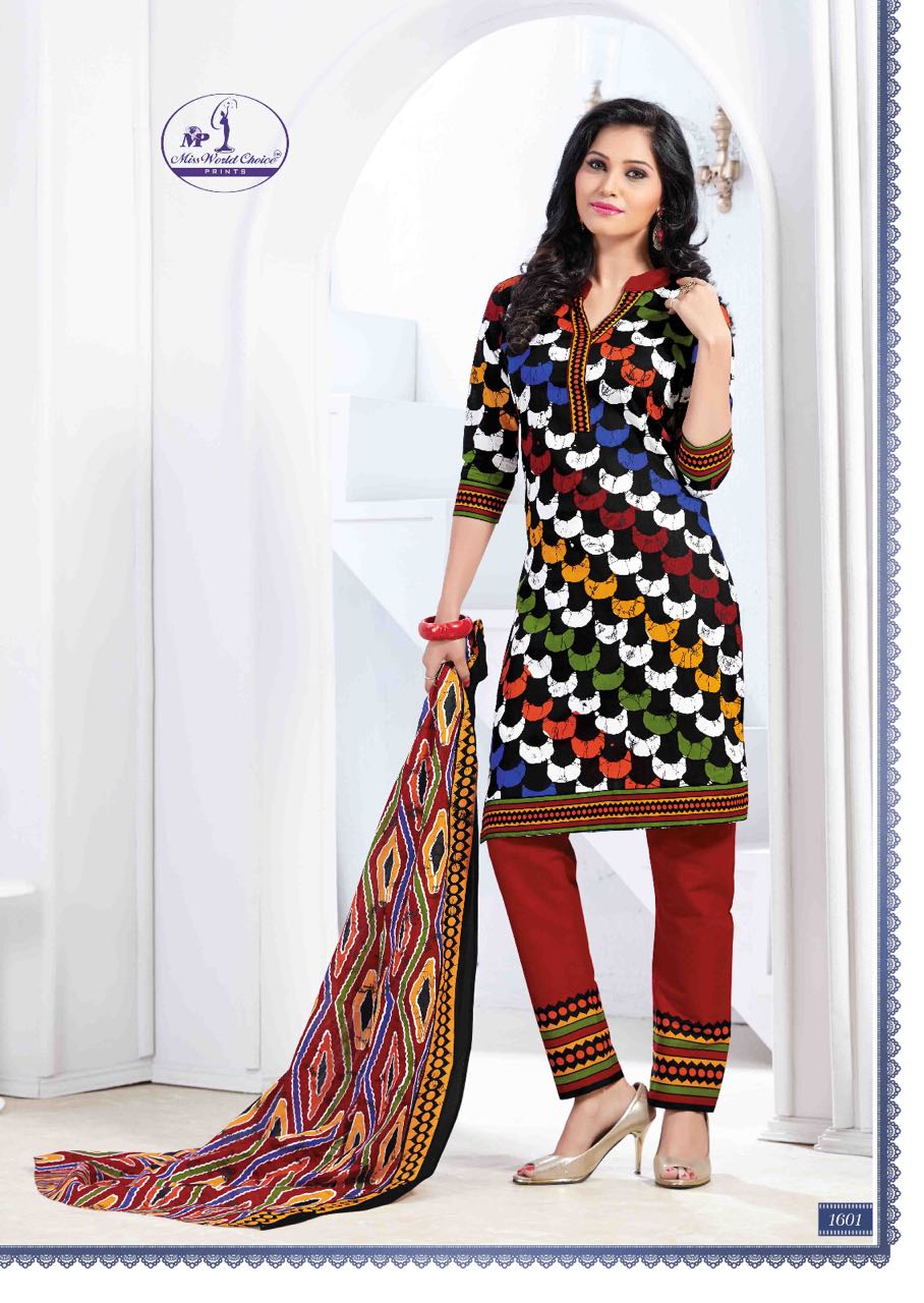 Printed Cotton Dress Material wholesale wedding dress textilebuzzsurat