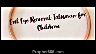 Hindu Evil Eye Removal Talisman for Children