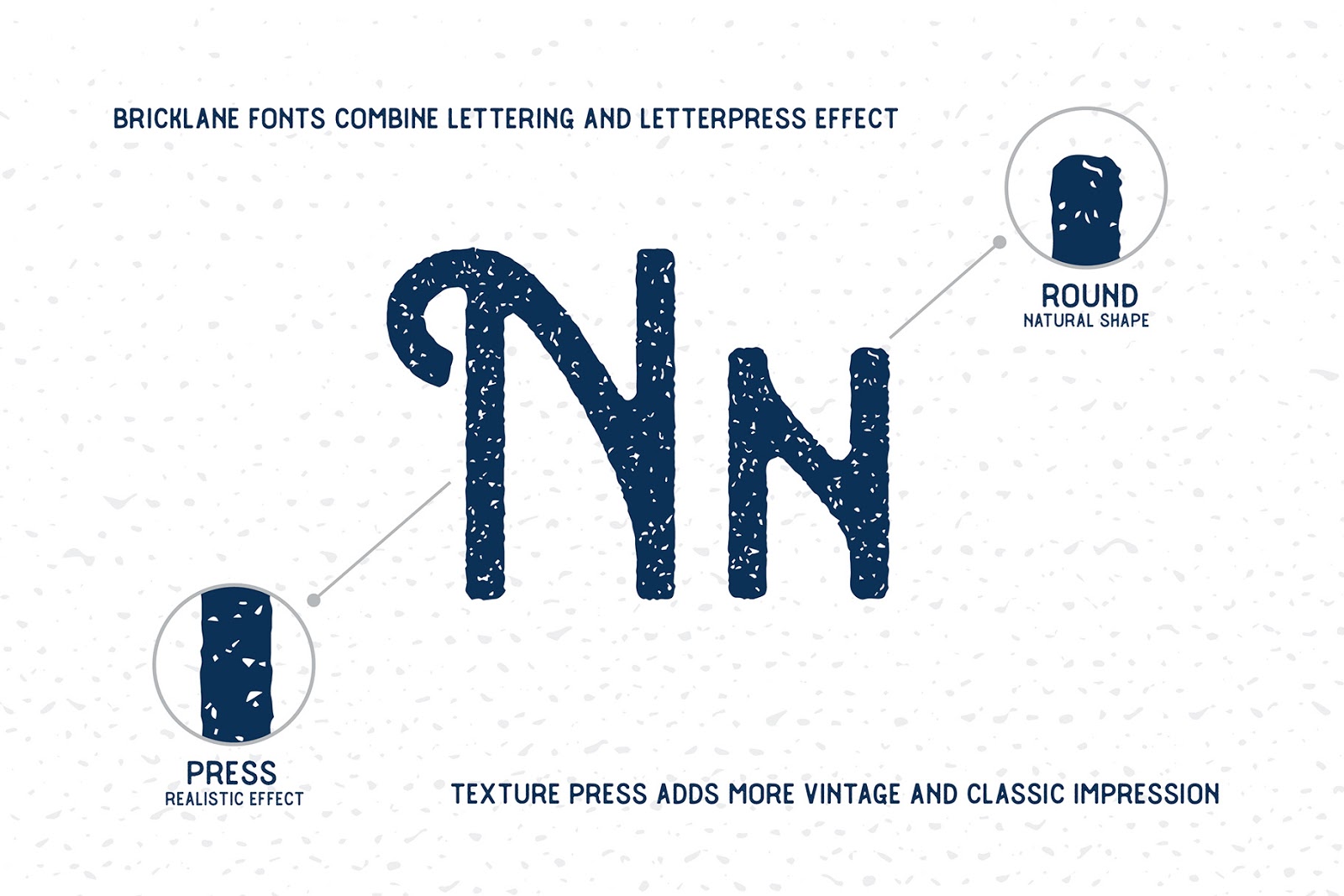 FontMaster: Bricklane Lettered Free Font + Bonus Illustrations