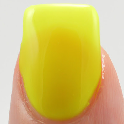 Top Shelf Lacquer  Yellow Flirtini swatches