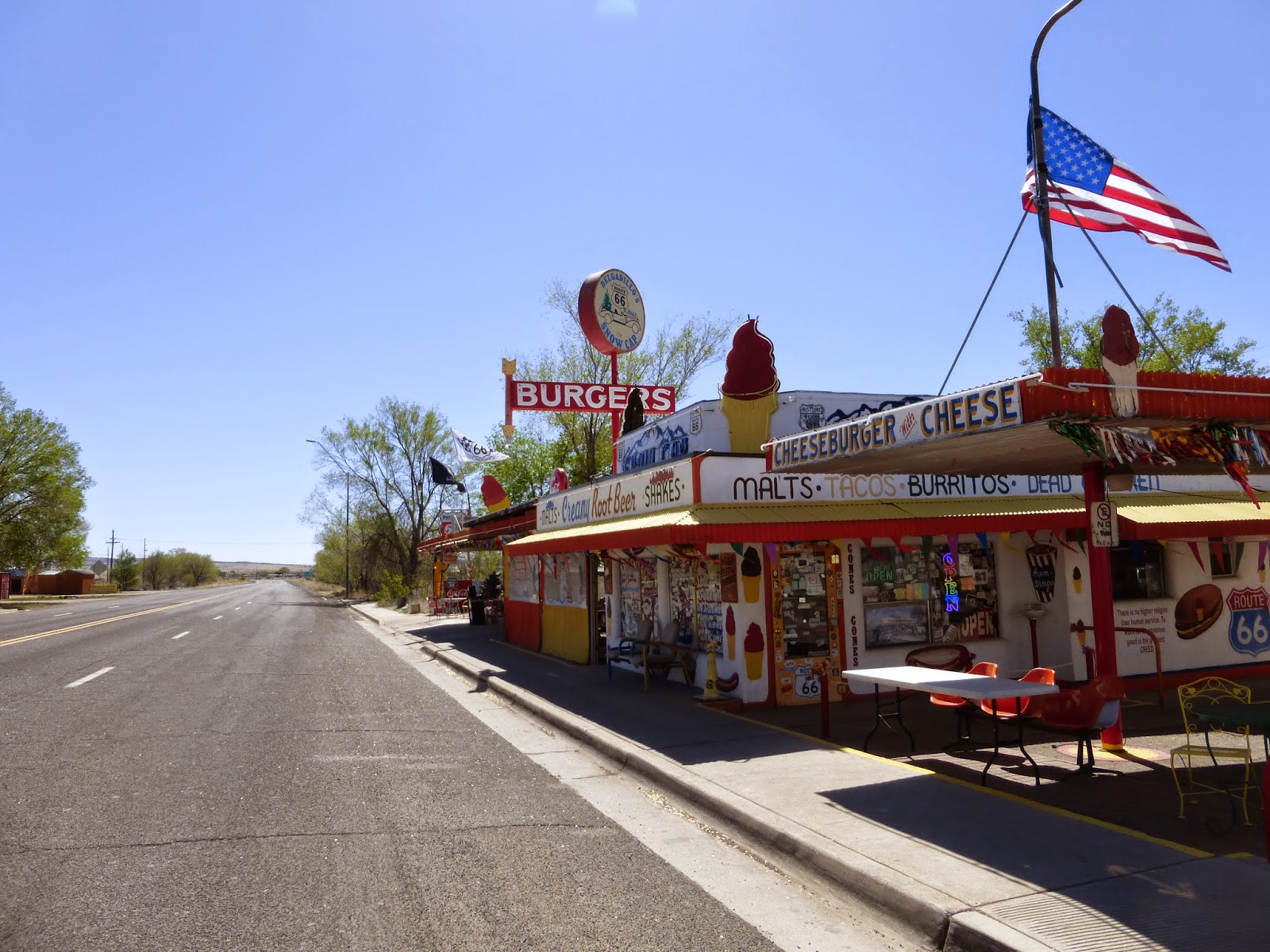 Seligman, Arizona, village coloré de la Route 66 And so my dreams