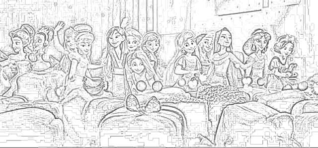 Ralph Breaks the Internet coloring pages filmprincesses.filminspector.com