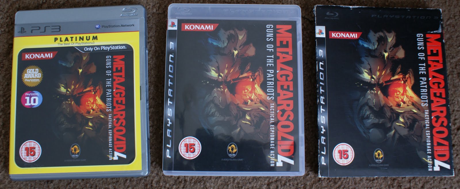 8COMICBOOKNERD9: Nerdier Than Yo Mamma!: Metal Gear Solid Collection So Far