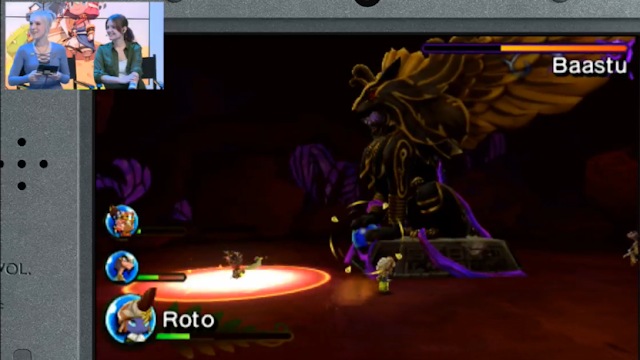 Baastu Ever Oasis dungeon boss fight Baastu