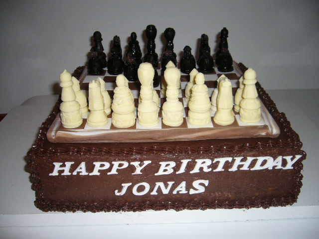 Jonra: Schachkuchen für meinen Sohn