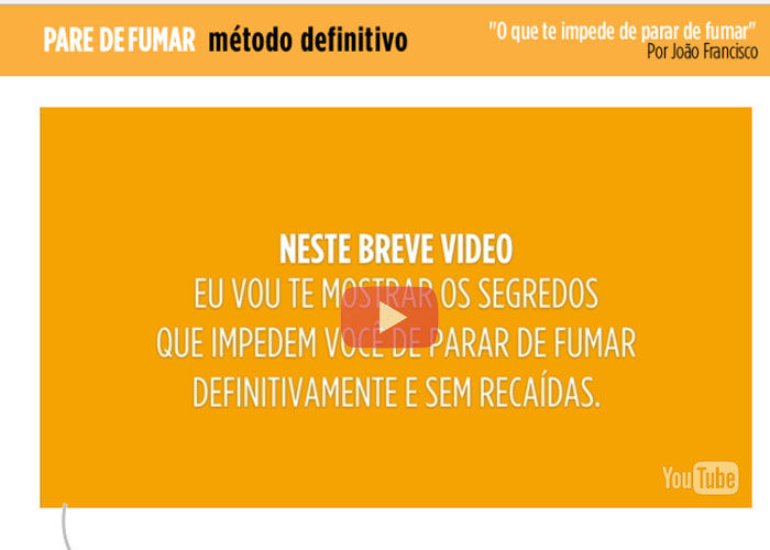 curso pare de fumar o método definitivo