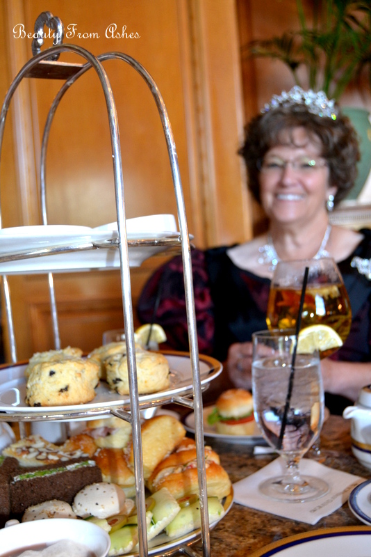 Beauty From Ashes Tea and Tiaras at The Grand America!