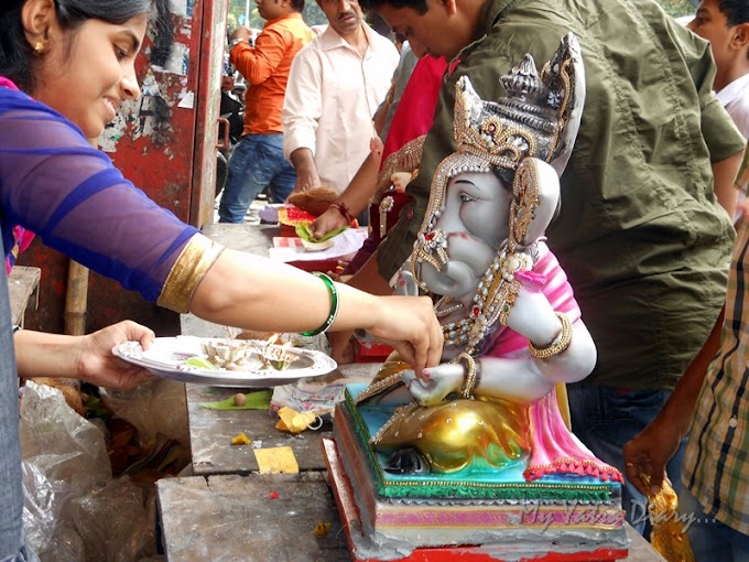 Pictures of Lord Ganesha from Our Ganpati Pandal Hopping 2015: A Recap!
