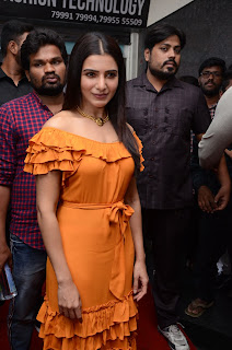 Actress Samantha Akkineni Stills At AZent Overseas Education Hyderabad Center Launch Actress Samantha Akkineni Stills At AZent Overseas Education Hyderabad Center Launch