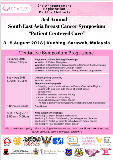 National Cancer Society Of Malaysia Penang Branch 3rd Annual South East Asia Breast Cancer Symposium