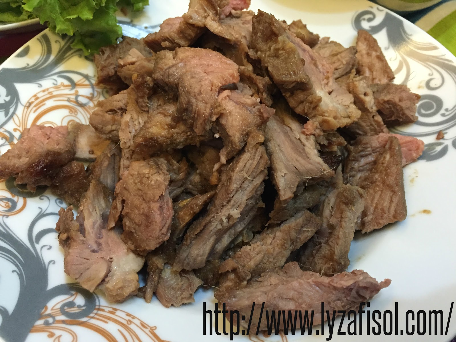 Alyza Fisol Resipi Daging Bakar Ala Thai Dan Air Asam