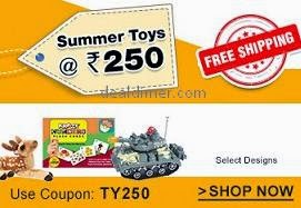 Toys & Games Flat Rs. 250