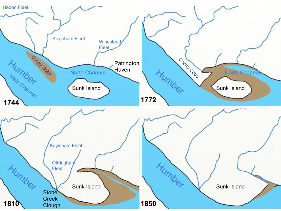 Wild at Hull Walking the Humber. Stage 11. Sunk Island